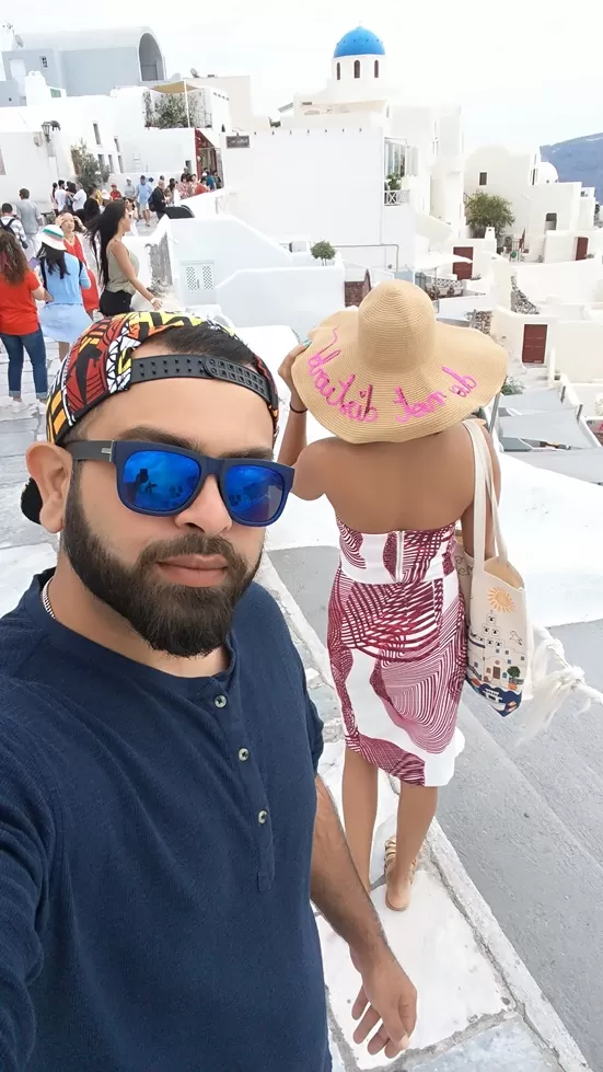 Photo of Santorini, Greece by Malika Bhavnani