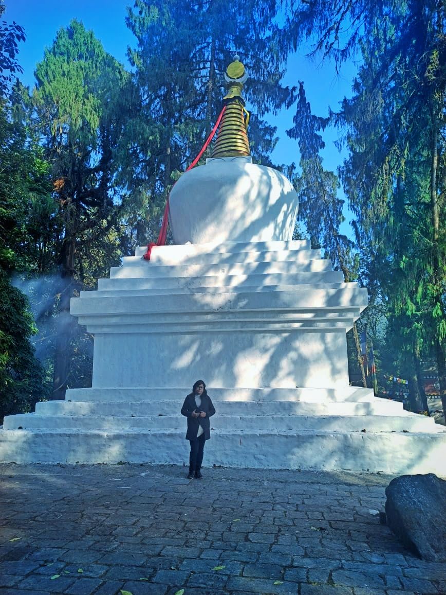Photo of Norbu gang, Coronation throne of Namgyal Dynasty, Yuksom, Sikkim, India by Sandhya Chaudhary