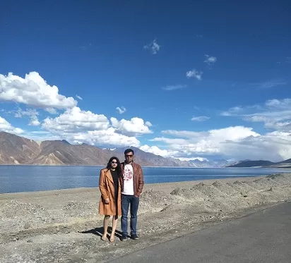 Photo of Pangong Lake, Leh by Arjun Raghu
