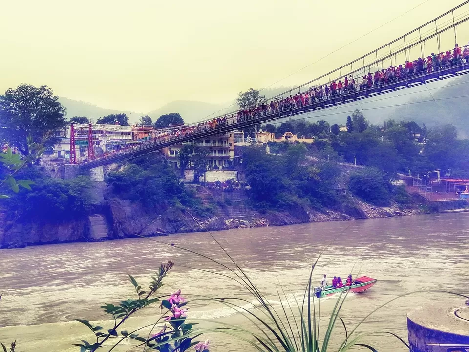 Photo of Laxman Jhula Bridge, Laxman Jhula, Rishikesh, Uttarakhand, India by Ruth_Traveldiaries