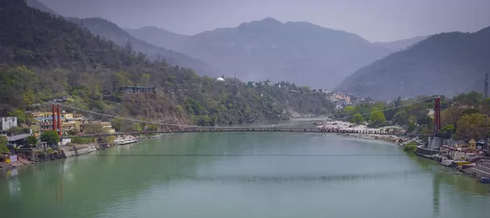 Photo of Ram Jhula, Ram Jhula, Swarg Ashram, Rishikesh, Uttarakhand, India by Hitendra Gupta