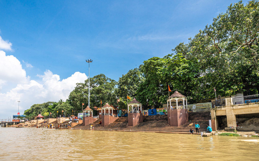 Photo of Gandhi Ghat, Patna, Bihar, India by Hitendra Gupta
