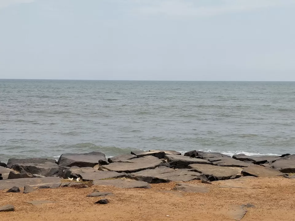 Photo of Rock Beach, White Town, Puducherry, India by Jigyasa Arora