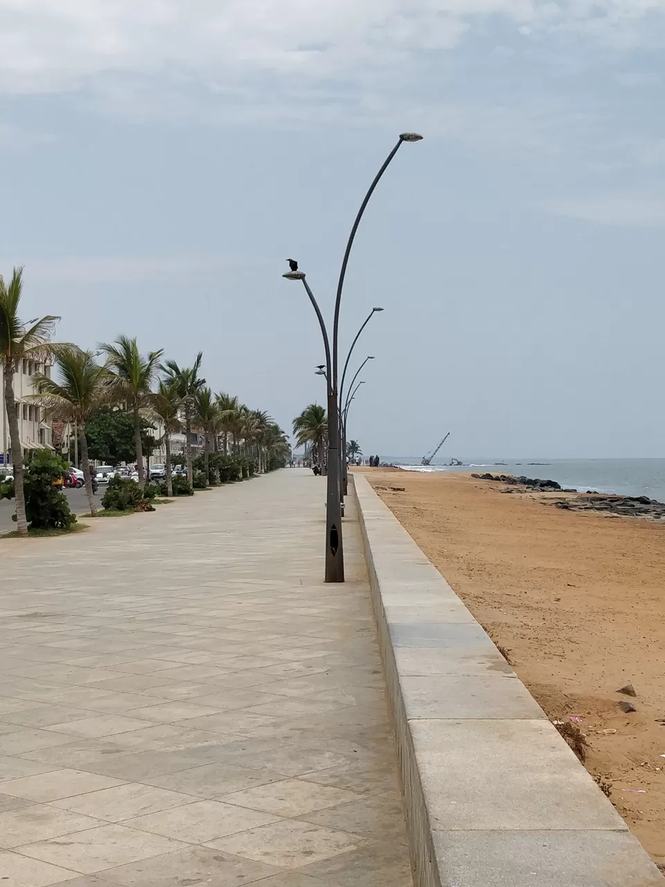 Photo of Rock Beach, White Town, Puducherry, India by Jigyasa Arora