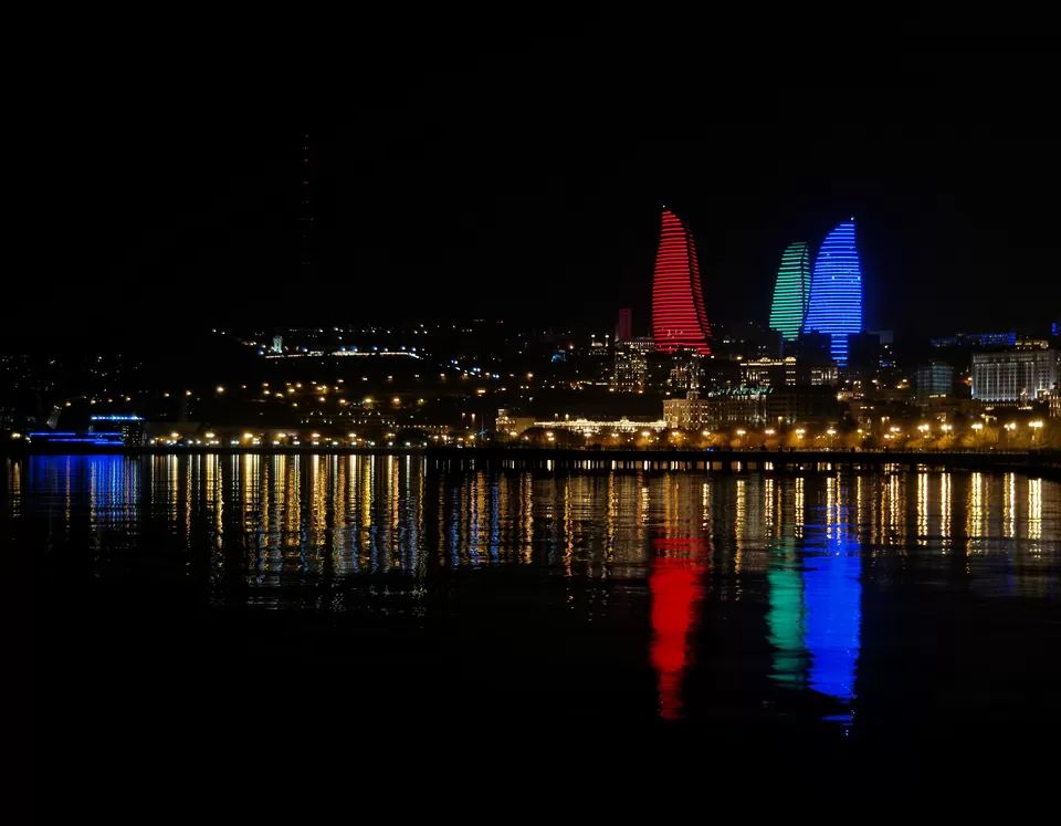 Photo of Flame Towers, Baku, Azerbaijan by Hardeep Solanki 