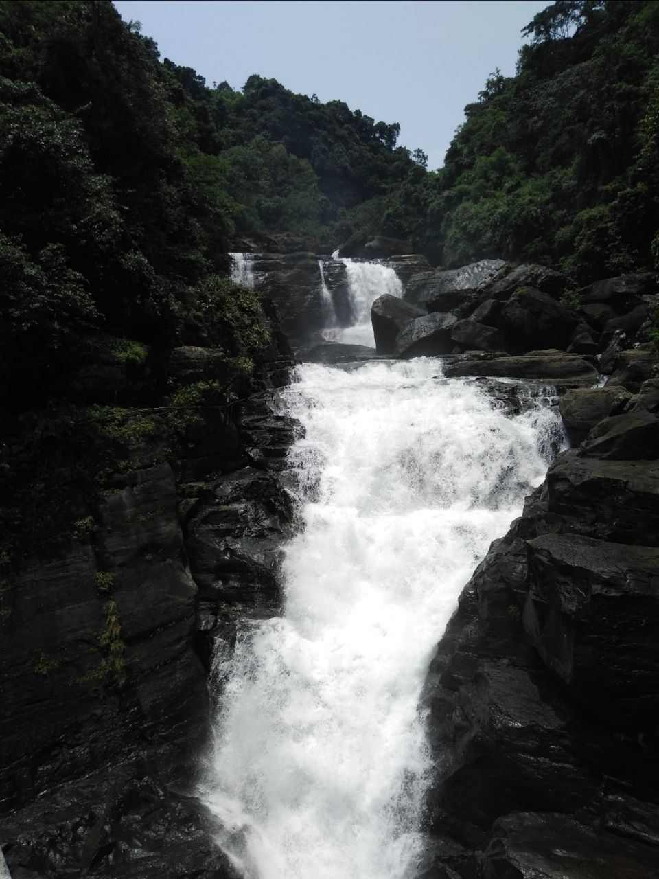 Photo of Borhill water falls, Meghalaya, India by Jyoti Pandey
