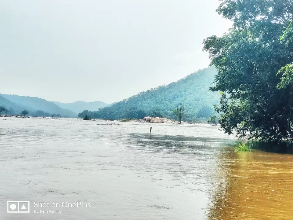 Photo of Sangama River Point, Mugguru Forest, Karnataka, India by Jyoti Pandey
