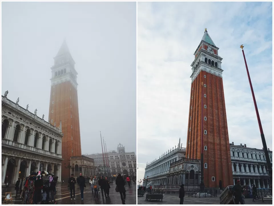 Photo of St Mark's Campanile, Piazza San Marco, Venice, Metropolitan City of Venice, Italy by Sharon Phang