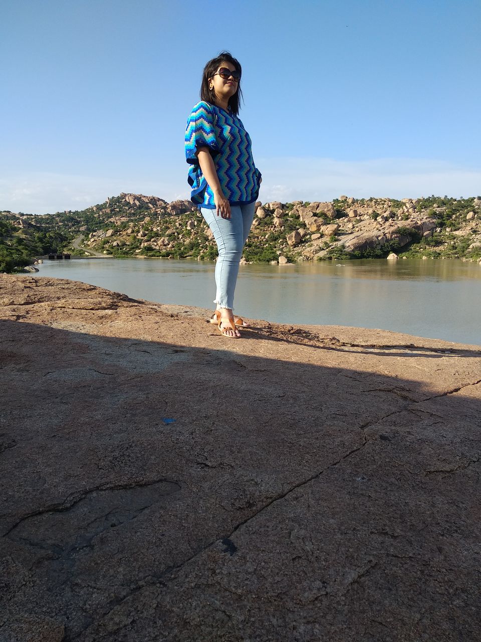 Photo of Tungabhadra River, Karnataka by Tania Sahu (whatever tania)
