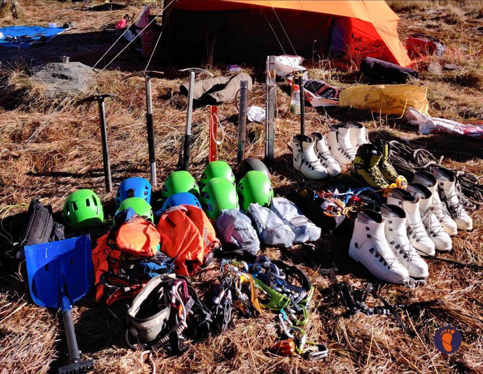 Photo of story of black peak expedition,2021 by Ganga Singh
