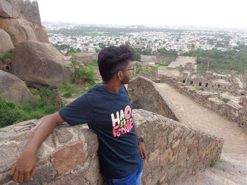 Photo of Golconda Fort, Hyderabad, Telangana, India by Sanket Das