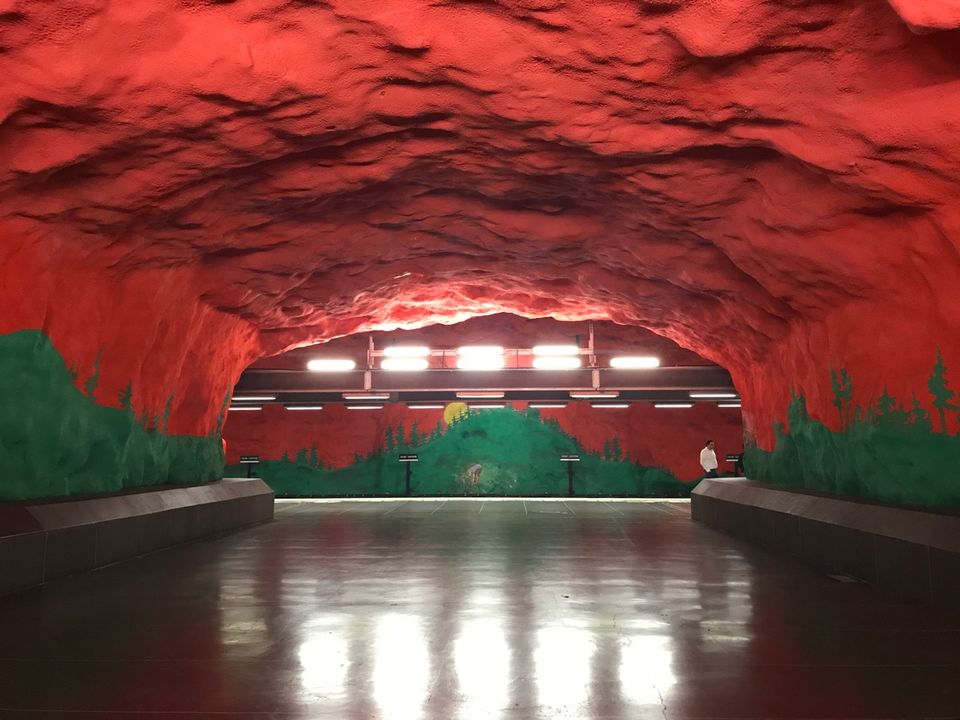 Photo of Exploring Stockholm's Underground Art by Gitika Saksena
