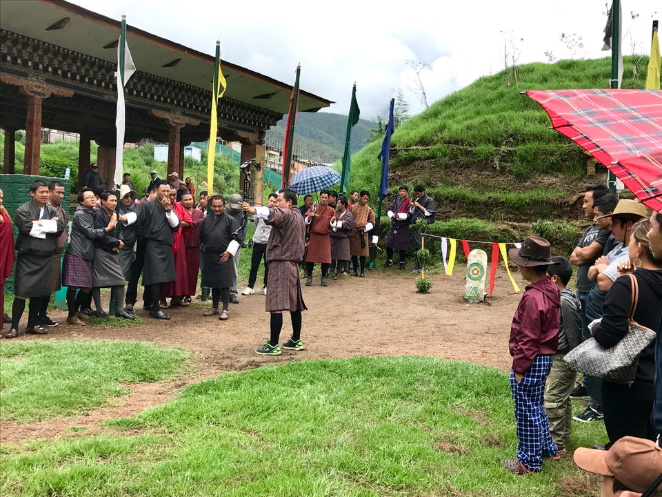 Photo of Changlimithang Archery Ground, Chang Lam, Thimphu, Bhutan by Gitika Saksena