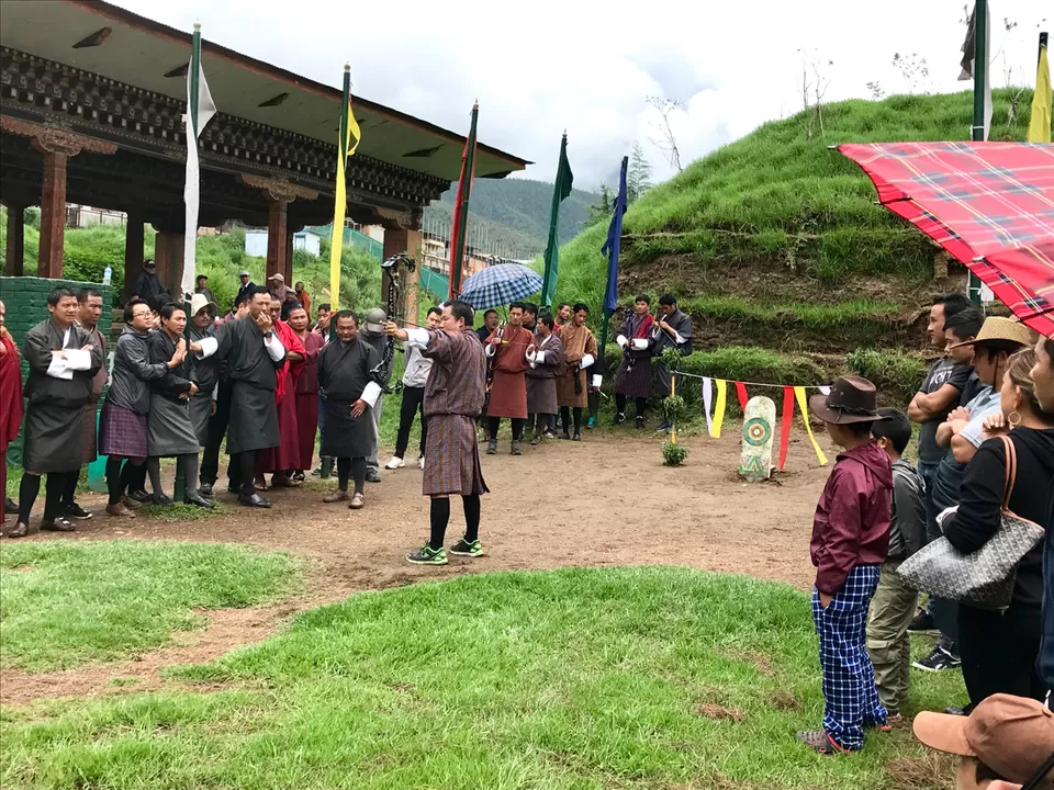 Photo of Changlimithang Archery Ground, Chang Lam, Thimphu, Bhutan by Gitika Saksena