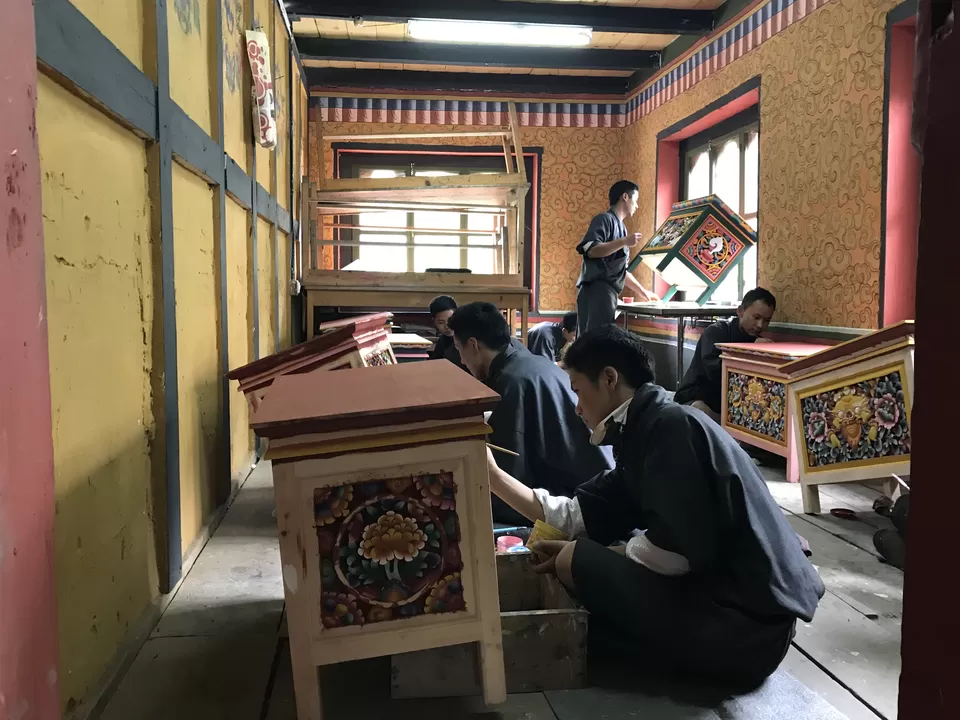 Photo of Choki Traditional Art School, Kabesa Lam, Thimphu, Bhutan by Gitika Saksena