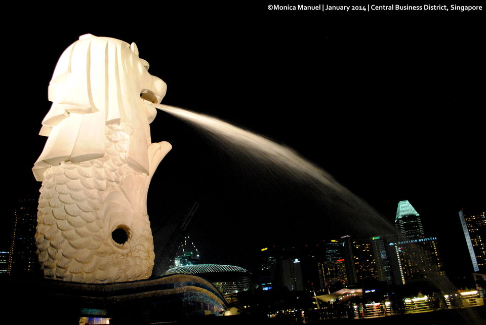 Photo of Merlion Singapore by Monica