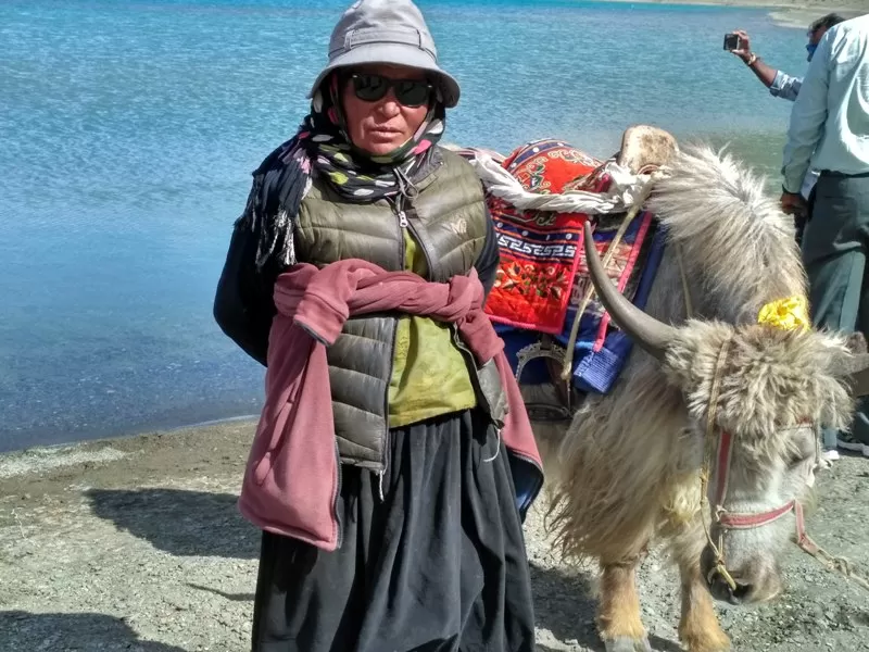 Photo of Pangong Tso by Aditi Chaudhary