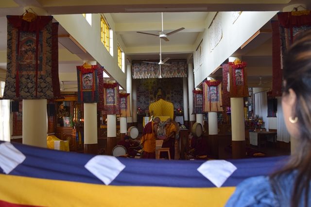 Photo of His Holiness the Dalai Lama's Main Temple, Temple Road, McLeod Ganj, Dharamshala, Himachal Pradesh, India by Aditi Chaudhary