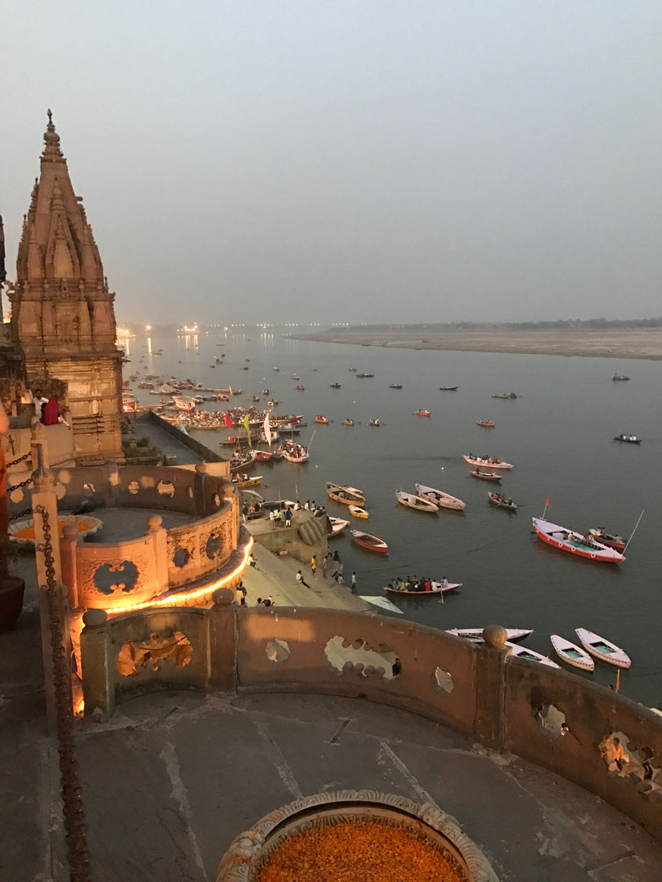 Photo of Darbhanga Ghat, Bangali Tola, Varanasi, Uttar Pradesh, India by Michael Pargal