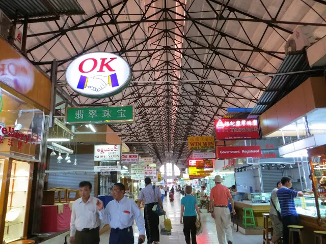 Photo of Bogyoke Aung San Market, Bo Gyoke Road, Yangon, Yangon Region, Republic of the Union of Myanmar by Molly