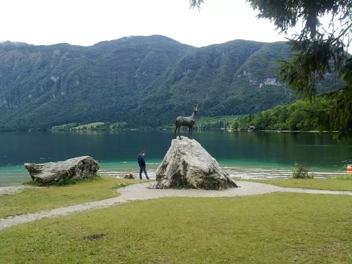 Photo of Lake Bohinj, Ukanc, Radovljica, Slovenia by Sonali Shah