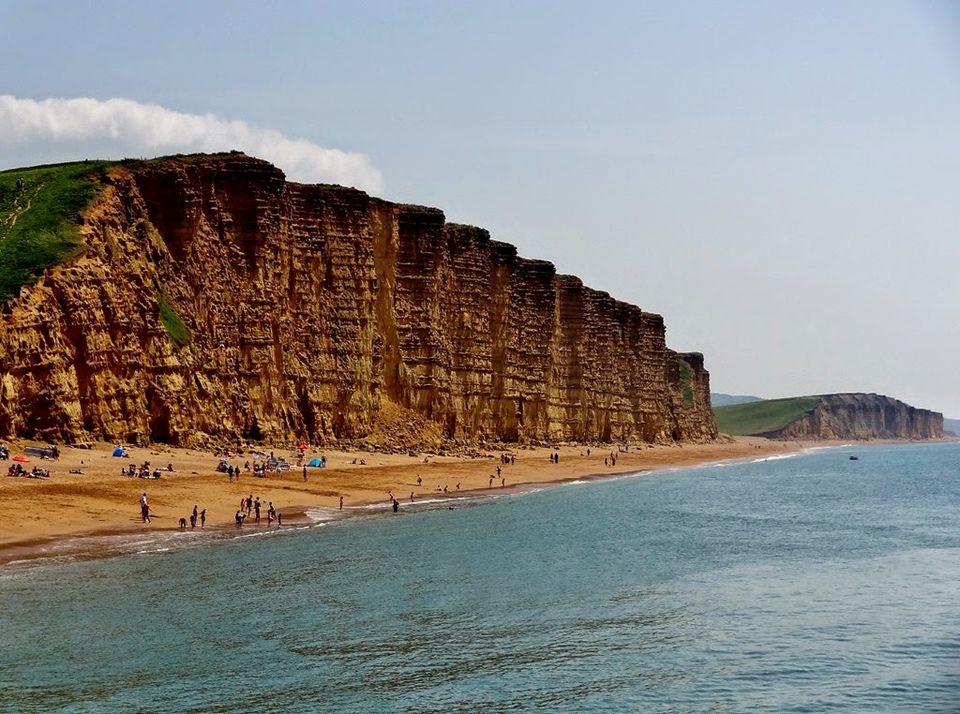Photo of West Bay, East Cliff, Dorset 3/10 by David Hampton