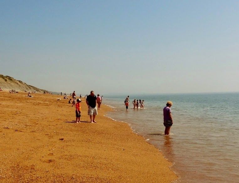 Photo of West Bay, East Cliff, Dorset 9/10 by David Hampton