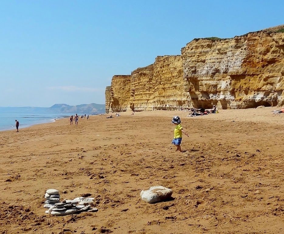 Photo of West Bay, East Cliff, Dorset 10/10 by David Hampton