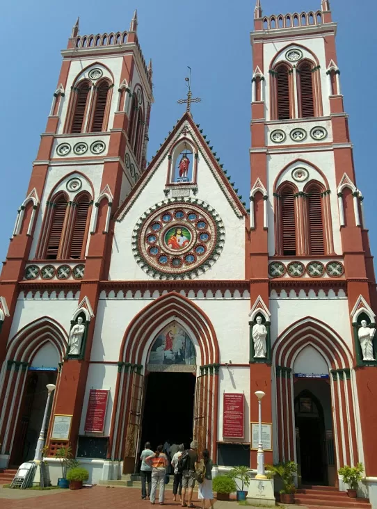 Photo of Scared Heart Church, Puducherry by Archana Singh