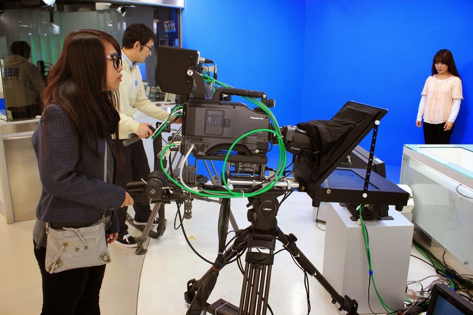 Photo of NHK Studio, Tokyo, Japan by Megan Faustine