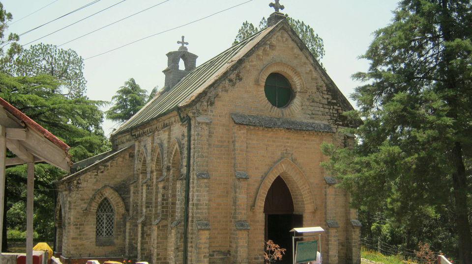 Photo of St. Mary's church, Lansdowne Uttarakhand by Srishti Mehta