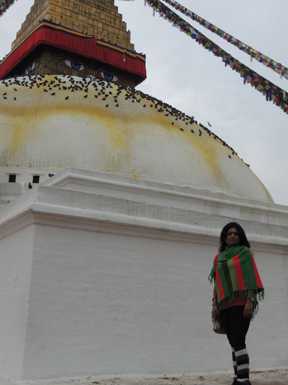 Photo of Boudhanath Stupa, Kathmandu, Central Region, Nepal by Mayuri Mandal Sen