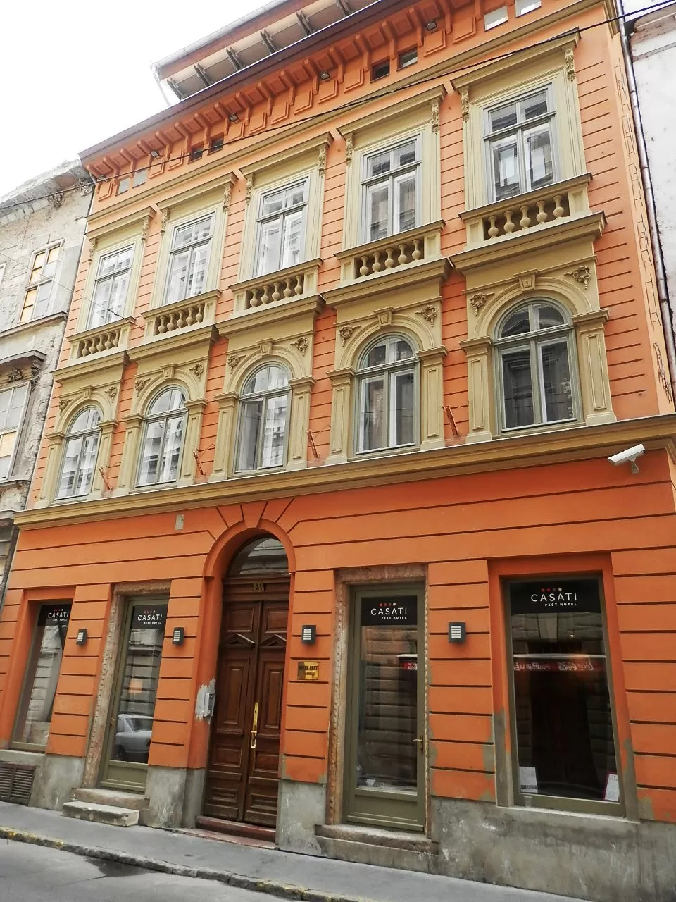 Photo of Casati Budapest Hotel, Budapest, Paulay Ede Street, Hungary by Kevin and Ruth