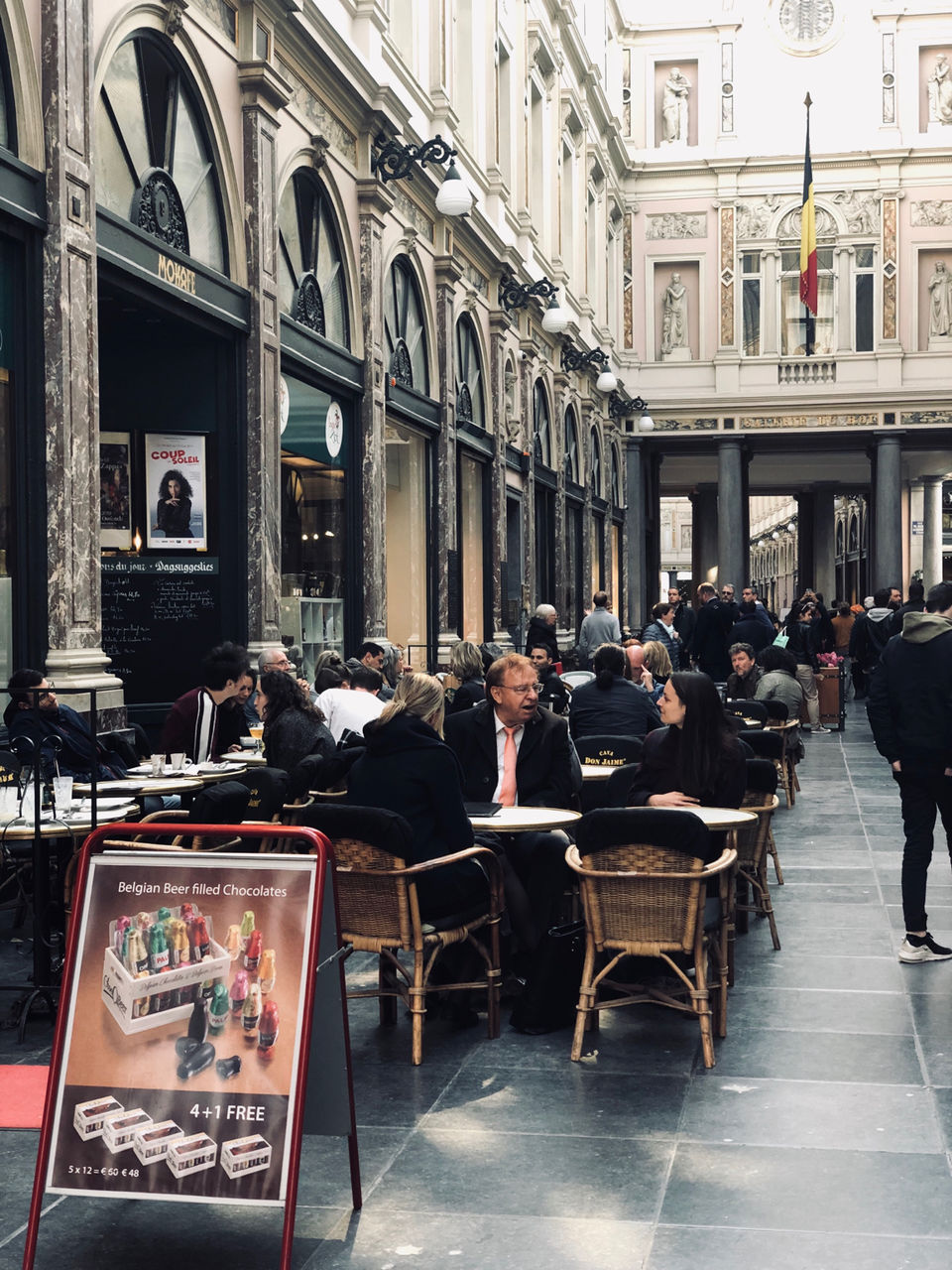 Photo of Royal Gallery of Saint Hubert, Rue des Bouchers, Brussels, Belgium by Bhagyashri