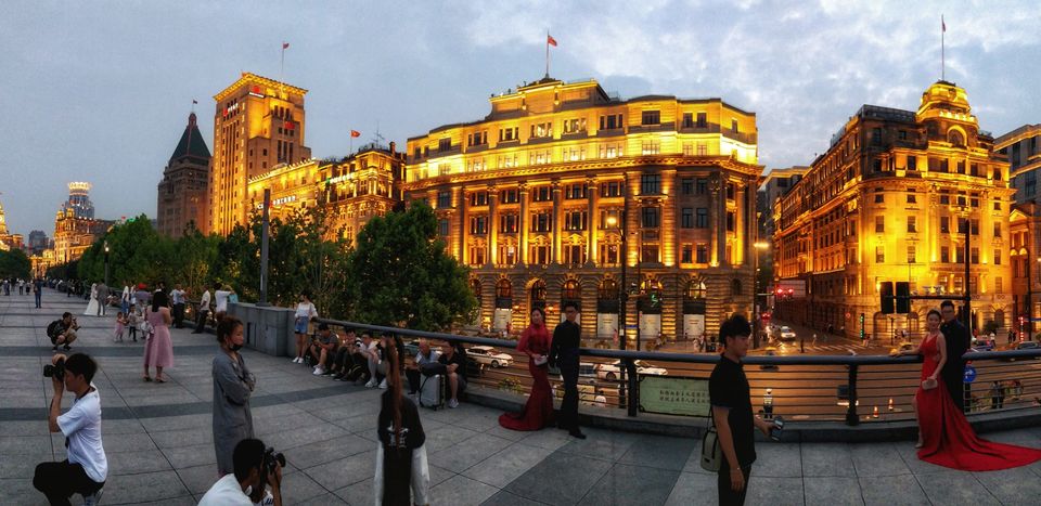 Photo of Shanghai, stolen moments between work by Tirtha Ghosh