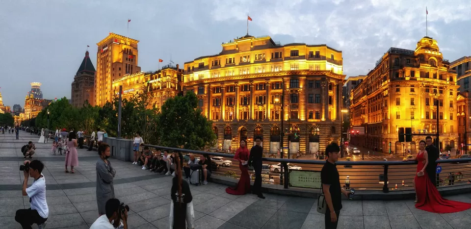Photo of Shanghai, stolen moments between work by Tirtha Ghosh
