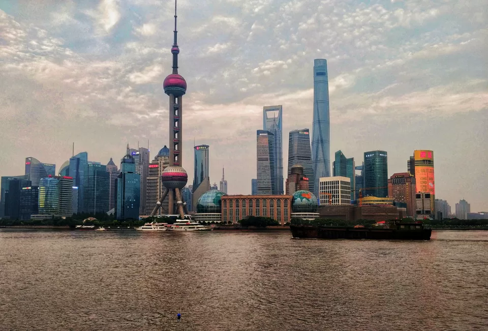 Photo of Shanghai, stolen moments between work by Tirtha Ghosh