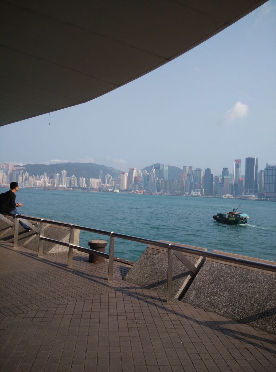 Photo of Hong kong with a backpack - First Solo Trip 7/88 by Ridhima Srivastava