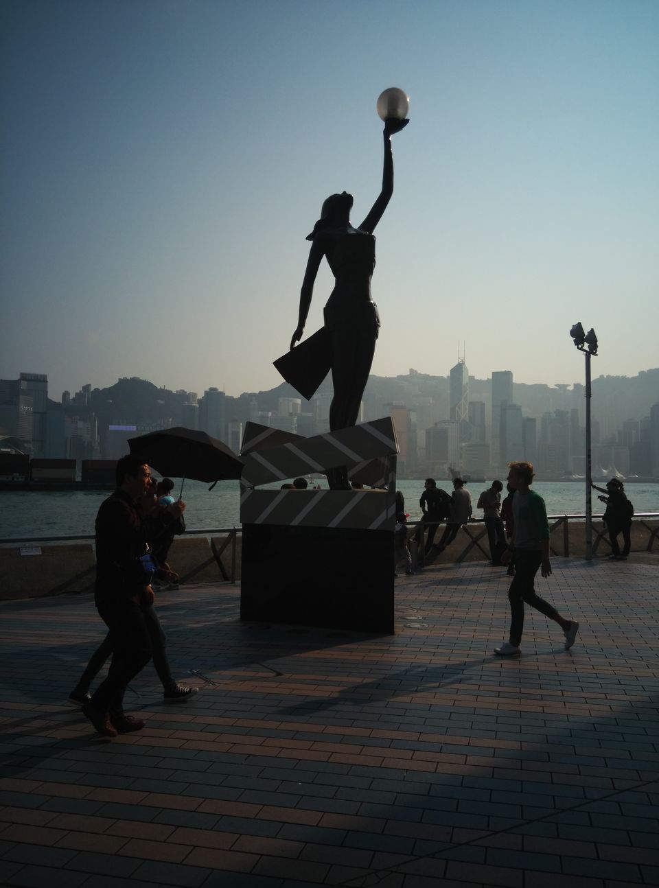 Photo of Hong kong with a backpack - First Solo Trip 12/88 by Ridhima Srivastava