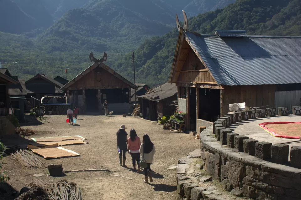 Photo of Khonoma, Nagaland, India by anila
