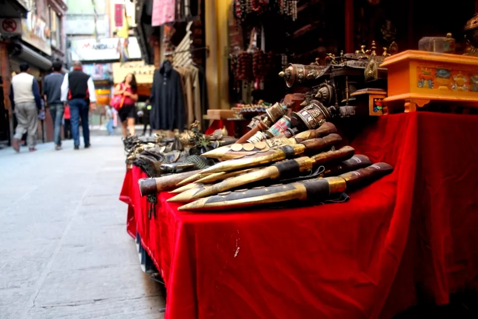 Photo of Thamel Marg, Kathmandu, Nepal by anila