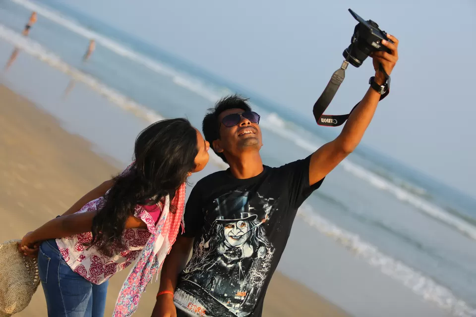 Photo of Chandrabhaga Sea Beach, Nolia Sahi, Odisha, India by anila