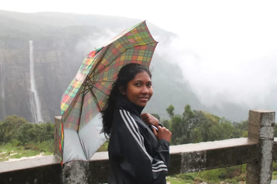 Photo of Seven Sisters Falls, Cherrapunjee, Meghalaya, India by anila
