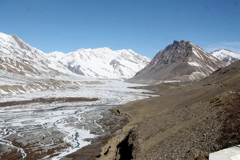 Photo of Spiti River, Lahaul And Spiti, Himachal Pradesh, India by anila