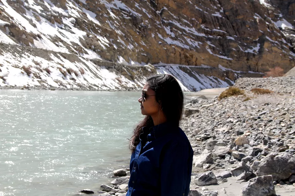 Photo of Spiti River, Lahaul And Spiti, Himachal Pradesh, India by anila