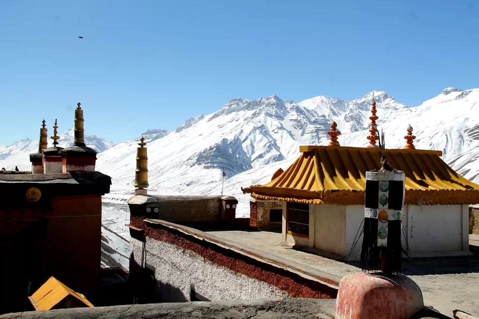 Photo of Key Gompa, Key Monastery, Key, Himachal Pradesh, India by anila