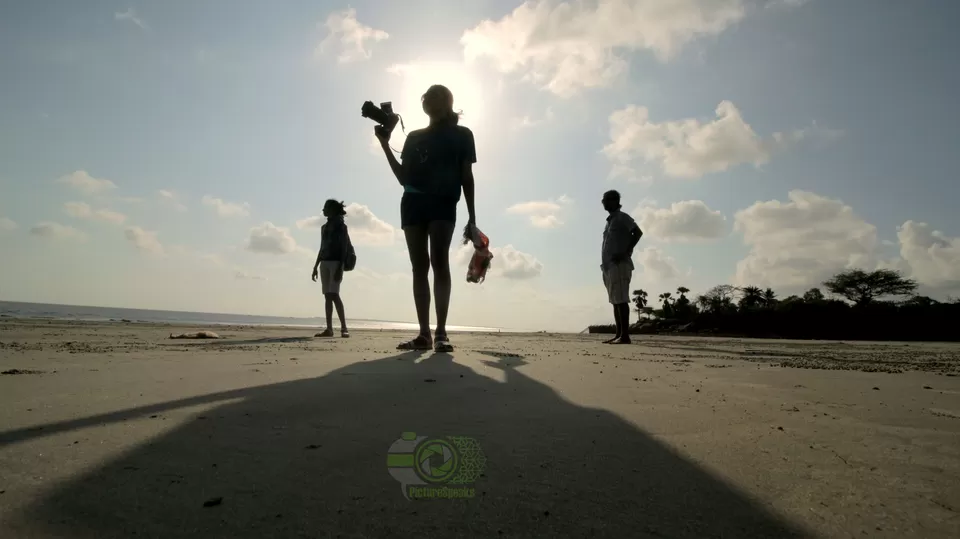 Photo of Frazerganj Sea Beach, Bakkhali, West Bengal, India by anila