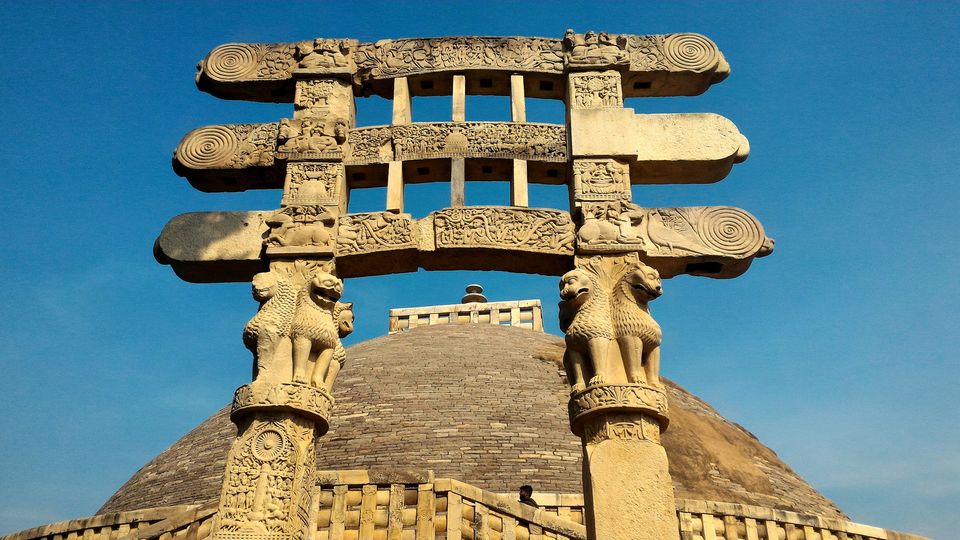 Photo of Sanchi Stupa, Sanchi, Madhya Pradesh, India by anila