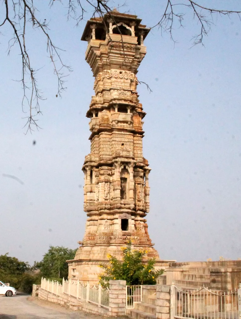 Photo of Kirti Stambh Chittorgarh fort, Chittorgarh Fort Village, Chittorgarh, Rajasthan, India by anila