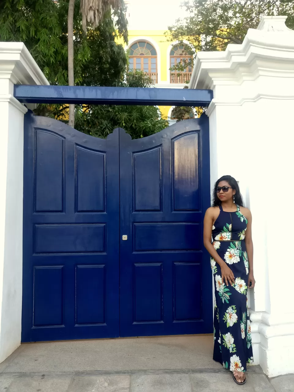 Photo of White Town, Puducherry, India by anila